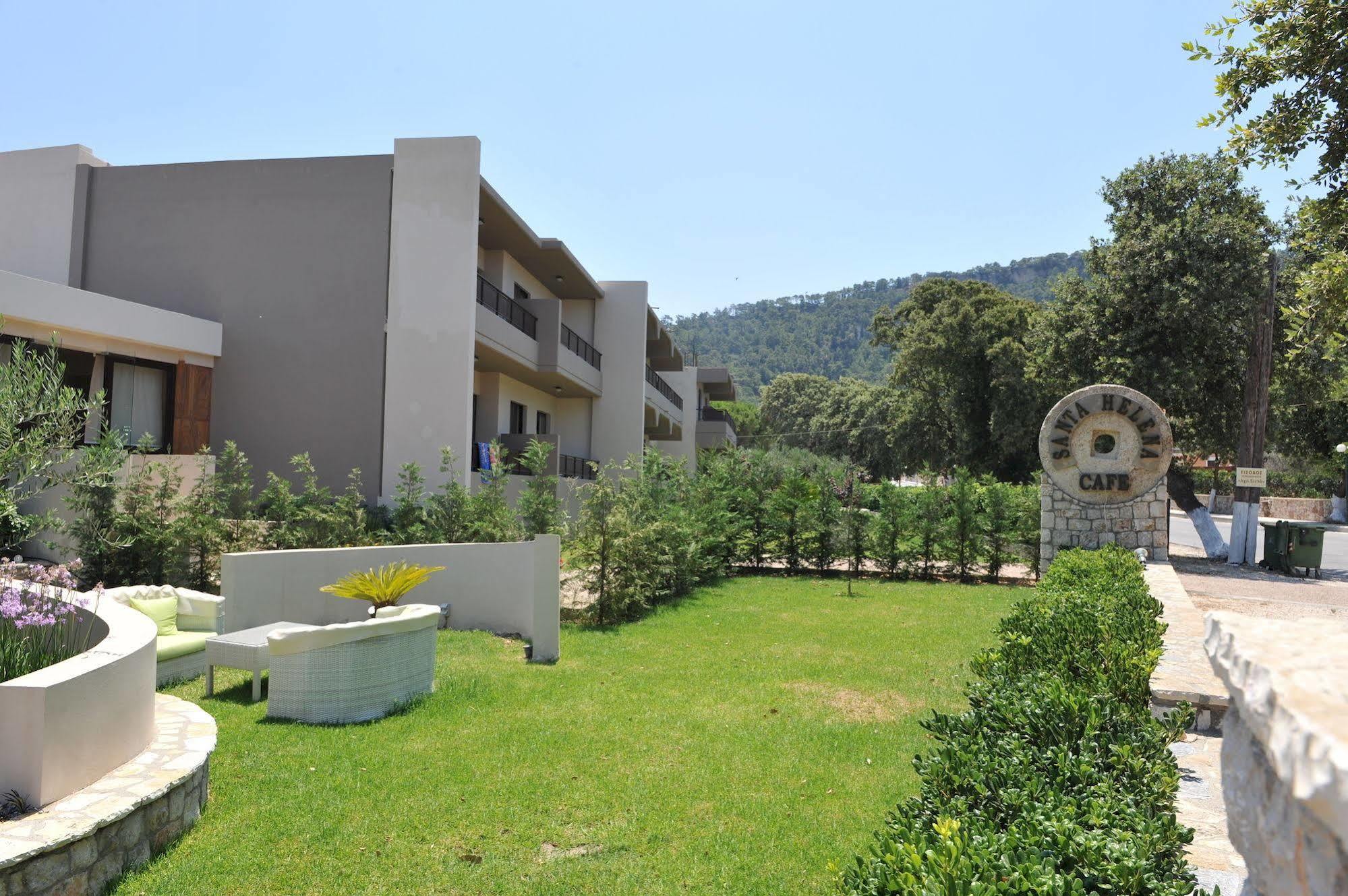 Santa Helena Hotel Ialysos  Luaran gambar