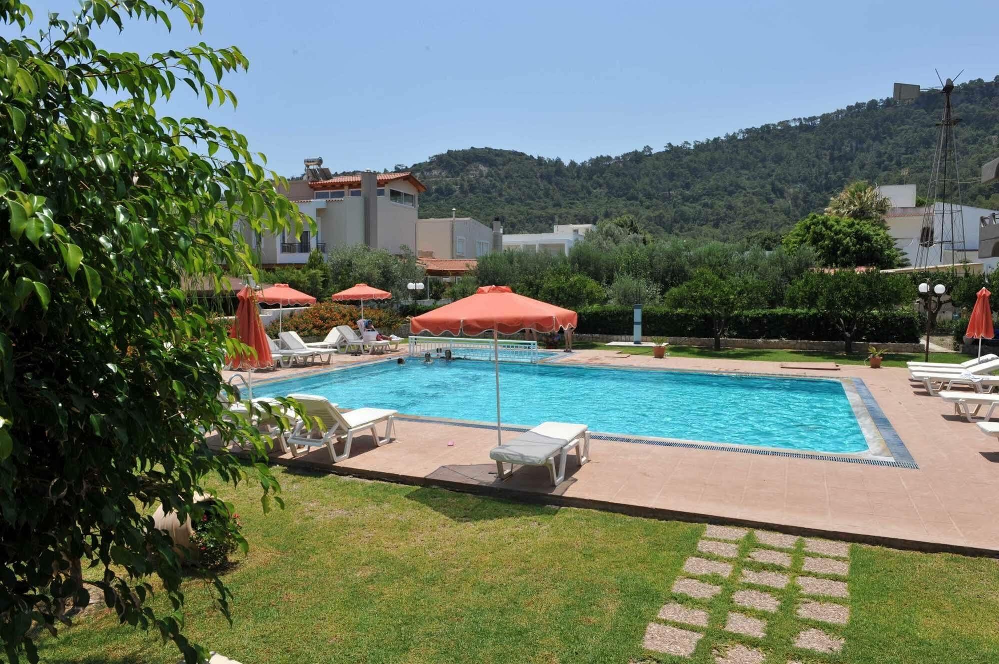 Santa Helena Hotel Ialysos  Luaran gambar